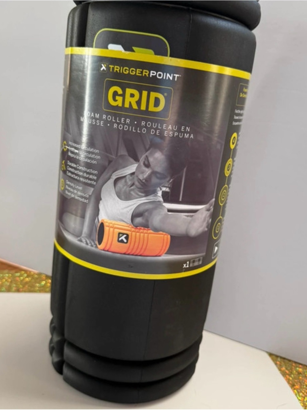 GRID Foam Roller - Black
